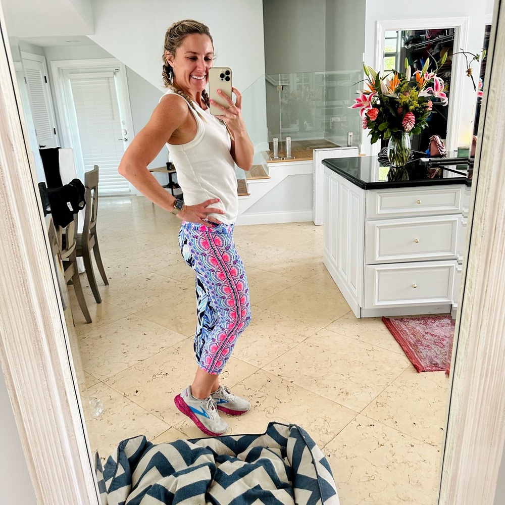 Lilly Pulitzer Flock Together Leggings EUC - Picture 2 of 15